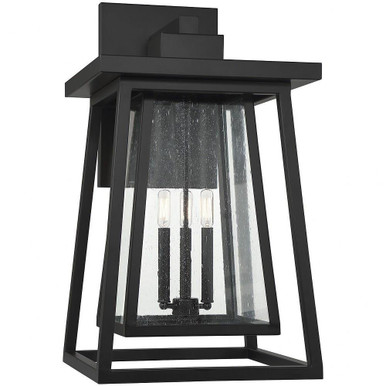 Denver 3 Light Outdoor Wall Lantern by Savoy House - 5-2023-bk