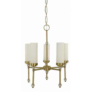 Emily 5 Up Light Medium Chandelier by Framburg - F-5885 BR
