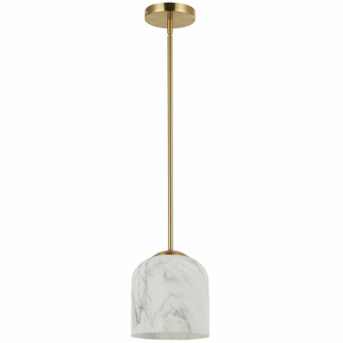 Patrice 1 Light Pendant 7 Inch Tall and 7 Inch Wide by Dainolite - PRC-71P