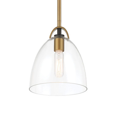 Sommersby 1 Light Pendant 8.5 Inch Tall and 7 Inch Wide by Minka Lavery - 5711-876