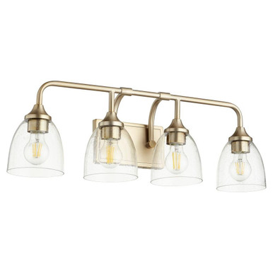 Enclave 4 Light Vanity Light by Quorum - 5059-4