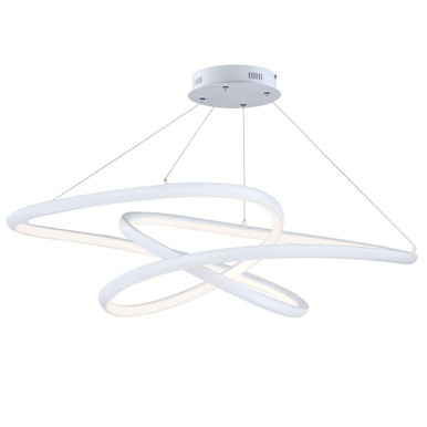 Twisted 66W 1 LED Light Large Pendant by ET2 - E30647-MW