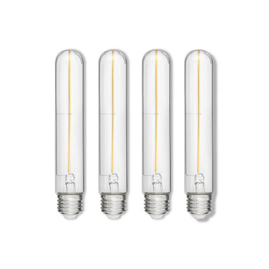 LumiGlo 2W LED E26 T10 Replacement Bulb (4 Pack) 7 Inch Tall by Hinkley - E26T102247CL-4