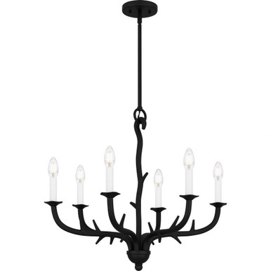Oakley 6 Light Medium Chandelier by Quoizel - OAK5025EK