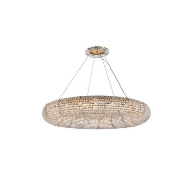 Paris 20 Light Chandelier 7.1 x 52 Inches Wide by Elegant  - 2114G52G/RC