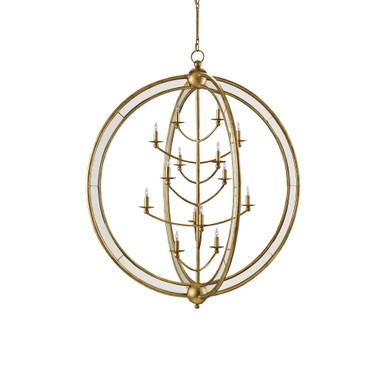 Aphrodite 14 Light Oversized Chandelier by Currey Company - 9236