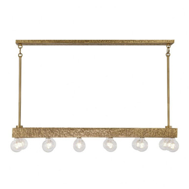 Etereo 14 Light Linear Chandelier 2.25 Inch and 16 Inch Wide by Savoy House - 1-3128-14-106