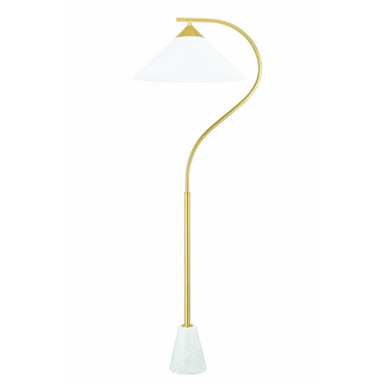 Bianca 1 Light Floor Lamp 63 Inches Tall and 20 Inches Wide by Mitzi - HL930401-AGB