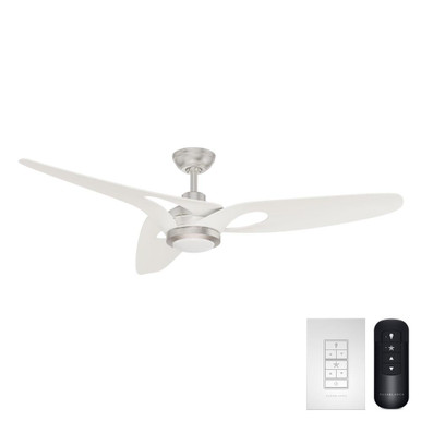 Inez 3 Blade Ceiling Fan with Light Kit 60 Inch Wide by Casablanca Fans - 53469