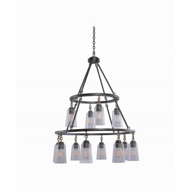 Dillon 12 Light Oversized Pendant by Kalco - 504953MI