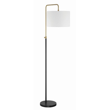 Ingraham 1 Light Floor Lamp 65.5 Inch Tall and 21.97 Inch Wide by Craftmade - 87008FBSB-F