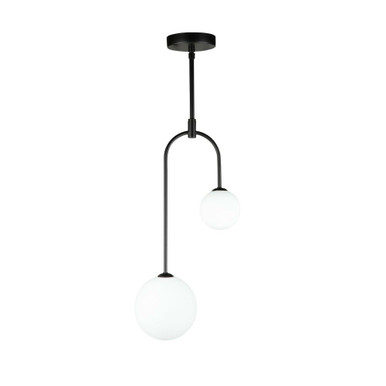 Comet 2 LED Light Small Pendant by Artcraft - AC6652BK