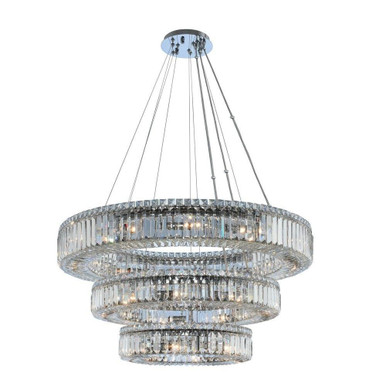 Rondelle 27 Light Oversized Pendant by Allegri - 11771-010-FR001