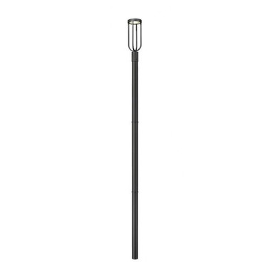 Leland 12W 1 LED Outdoor Post Mount 113.25 x 7 Inches by Z-Lite - 5005PHM-5009P96-BK-L