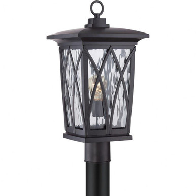 Grover  1 Light Outdoor Post Lantern by Quoizel  - GVR9010K