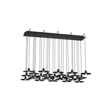 Eaves 27 Light Small Chandelier by VC Modern 700TRSPEVS27TB-LED930277 - 700TRSPEVS27TB-LED930277