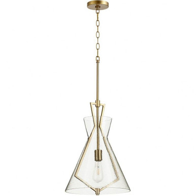 1 Light Medium Pendant 20 Inch Tall by Quorum - 8426-69