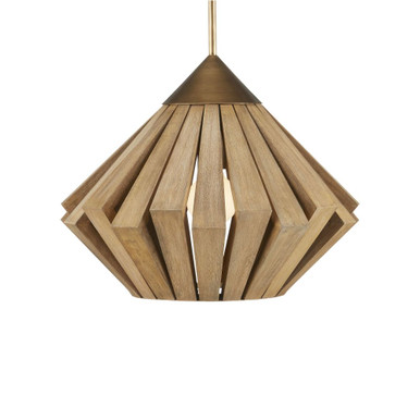 Plunge 1 Light Large Pendant by Currey Company - 9000-0995