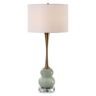Sanctuary 1 Light Table Lamp 35.25 x 16.5 Inches by Uttermost - 30298-1
