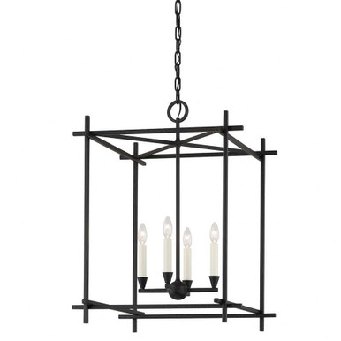 Huck 4 Light Large Pendant by Troy - F1097