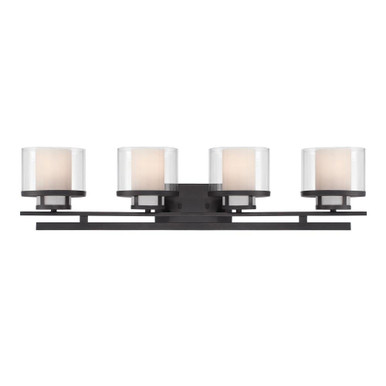 Fusion 4 Light Vanity Light by Designers Fountain - 86104-bbr