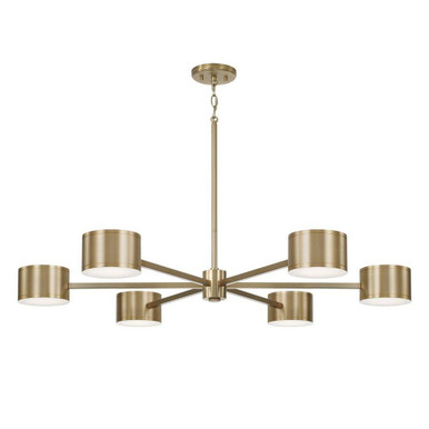 Henley 120W 12 LED Chandelier 8 Inch Tall and 42.25 Inch Wide by Capital - 460901AD