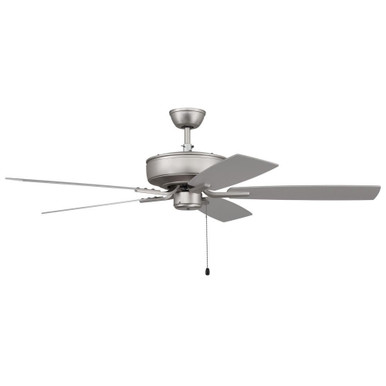 Pro Plus 52 Inch 5 Blade Ceiling Fan by Craftmade P52BN5-52BNGW - P52BN5-52BNGW