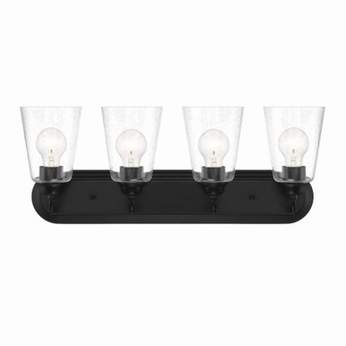 Zane 4 Light Vanity Light by Designers Fountain - D241M-4B