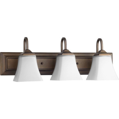 3 Light Transitional Vanity Light 24 Inch Wide by Quorum - 5104-3