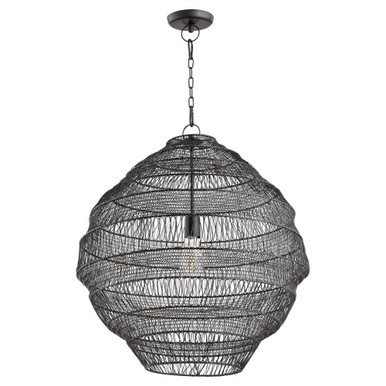 1 Light Pendant In Transitional Style 23 x 23 Inches by Quorum - 832-23-93