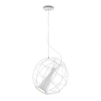 Spotlight 1 Light Large Pendant 19 Inch Wide by Matteo - C62601WH