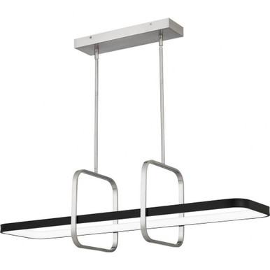 Zimmers 76W LED Oversized Linear Pendant by Quoizel - PCZIM142BN
