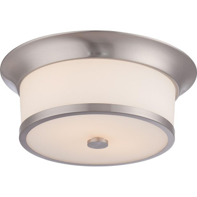 Mobili 2 Light 13.13 Inch Wide Flush Mount by Nuvo 60/5460 - 60/5460