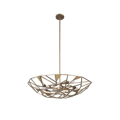 Esmeralda 6 Light Large Pendant by Kalco - 504740PAB