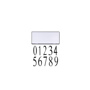5.05W 1 LED Light Address Plaque by Craftmade - AP1000-FB-LED