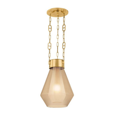Tragus 1 Light Medium Pendant by Corbett - 466-14-VB