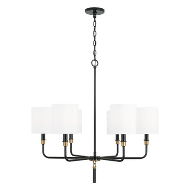 Beckham 6 Light Large Chandelier by Capital - 441961YA-702