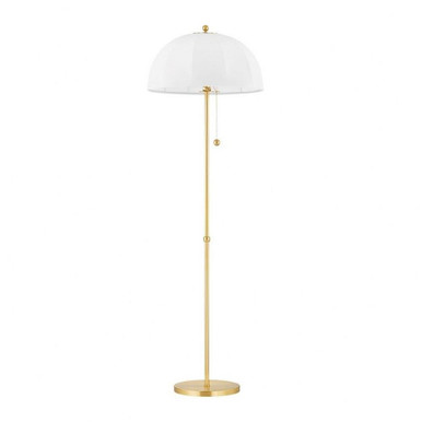 Meshelle 1 Light Floor Lamp 64.25 x 20.25 Inches by Mitzi - HL816401-AGB