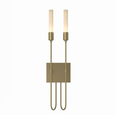 Lisse 2 Light Contemporary Wall Sconce 22.2 Inch Tall by Hubbardton Forge - 203053HF