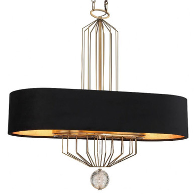 Grandeur 8 Light Oversized Island Pendant by Minka Metropolitan - N7339