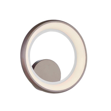 Sway 1 LED Light Wall Sconce by Justice Design - ACR-4263-OPAL-LTBZ