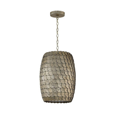 Delphine 1 Light Pendant 17 Inch Tall and 12 Inch Wide by Capital - 359911GCL