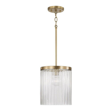 Vaughn 1 Light Pendant 11.25 Inch Tall and 10 Inch Wide by Capital - 356211