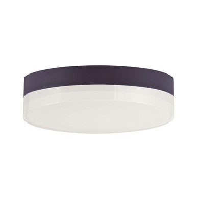 Illuminaire II 15W 1 LED 7 Inch Wide Round Flush Mount by Maxim - 57682CLFT