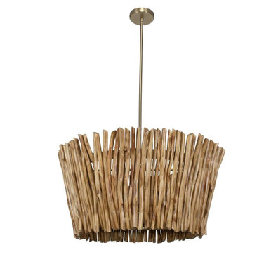 Rhea 4 Light Chandelier 15 Inch Tall and 29 Inch Wide by uttermost - 21395