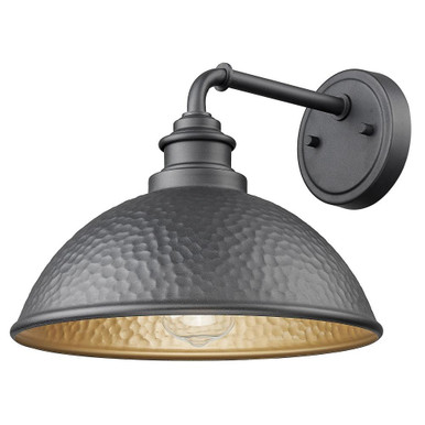 Hammond 1 Light Outdoor Wall Lantern 10.5 Inch and 12 Inch Wide by Acclaim - 1031BK