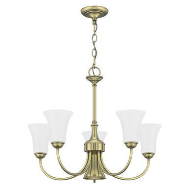 Ridgedale 5 Light Medium Chandelier by Livex - 6465