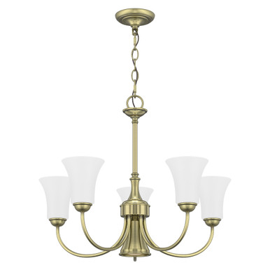 Ridgedale 5 Light Medium Chandelier by Livex - 6465