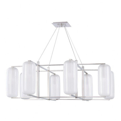 Pebble 8 Light Oversized Chandelier by Hudson Valley - 3478