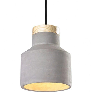 Industrial 1 Light Small Pendant by Matteo - C53207CR